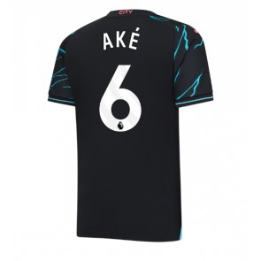 Manchester City Nathan Ake #6 Rezervni Dres 2023-24 Kratak Rukavima